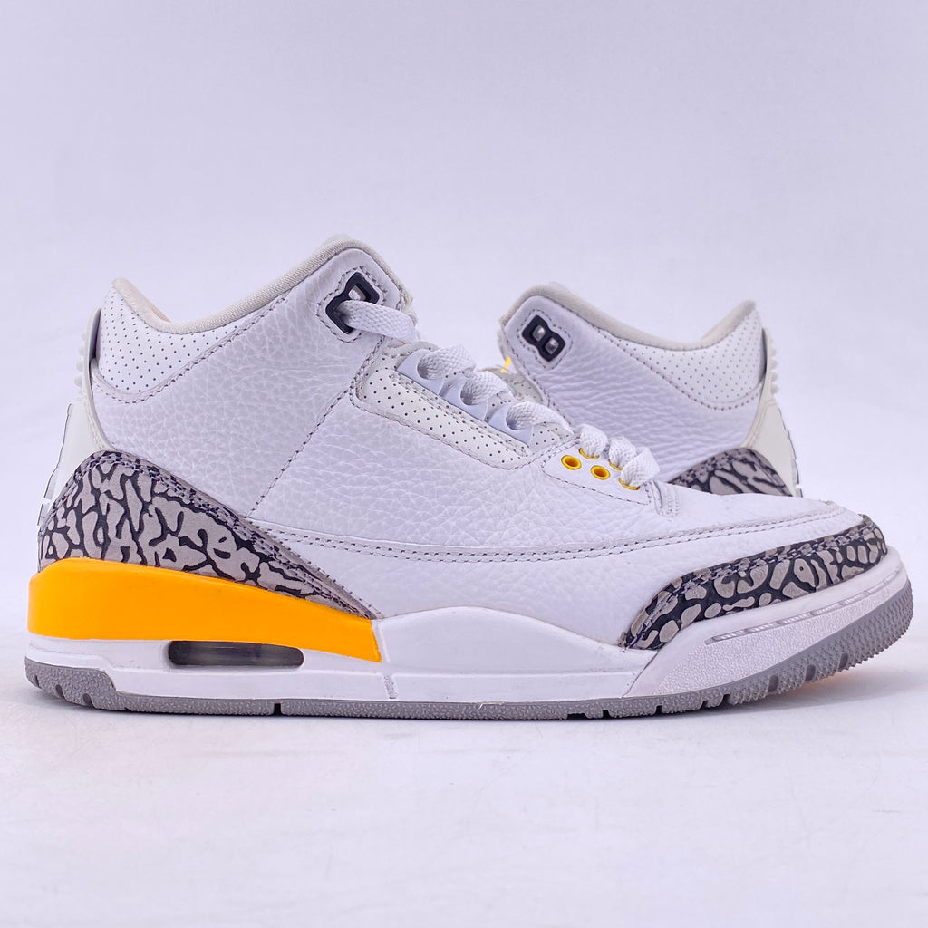 Air Jordan (W) 3 Retro "Laser Orange" 2020 Used Size 6W