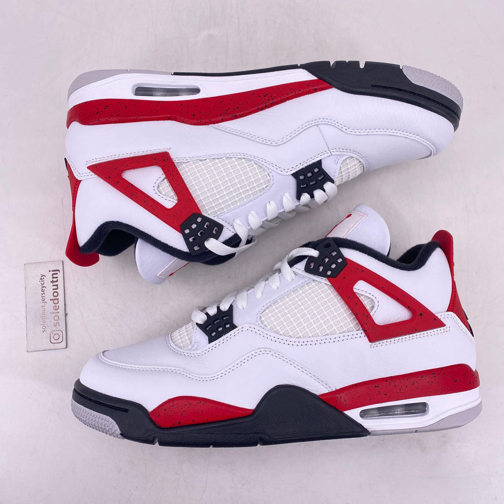 Air Jordan 4 Retro "Red Cement" 2023 New Size 10.5