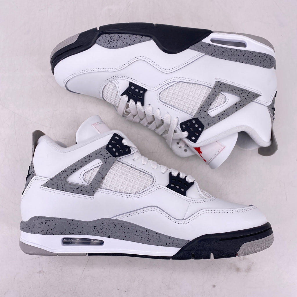 Air Jordan 4 Retro "White Cement" 2025 New Size 8.5