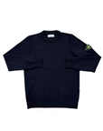 Stone Island Knit Crewneck "PATCH LOGO" Black Used Size M