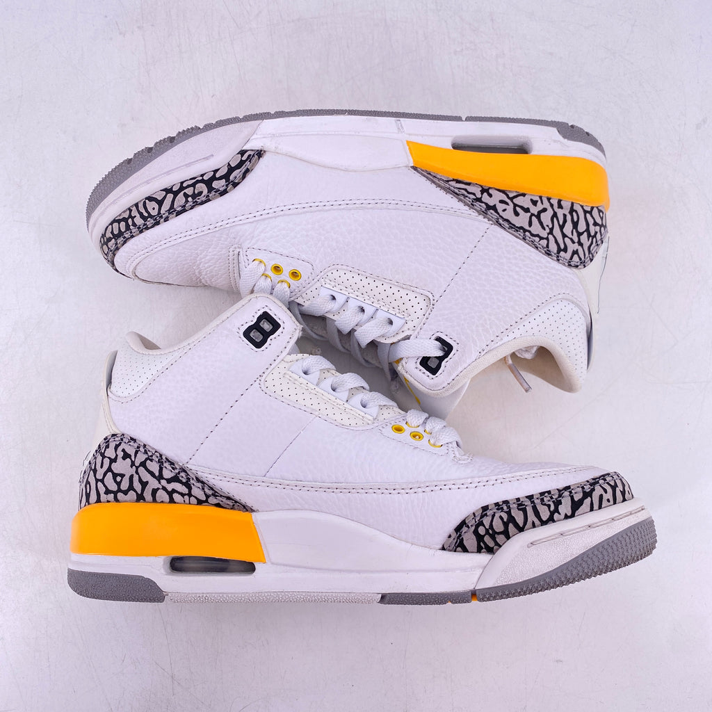 Air Jordan (W) 3 Retro "Laser Orange" 2020 Used Size 6W