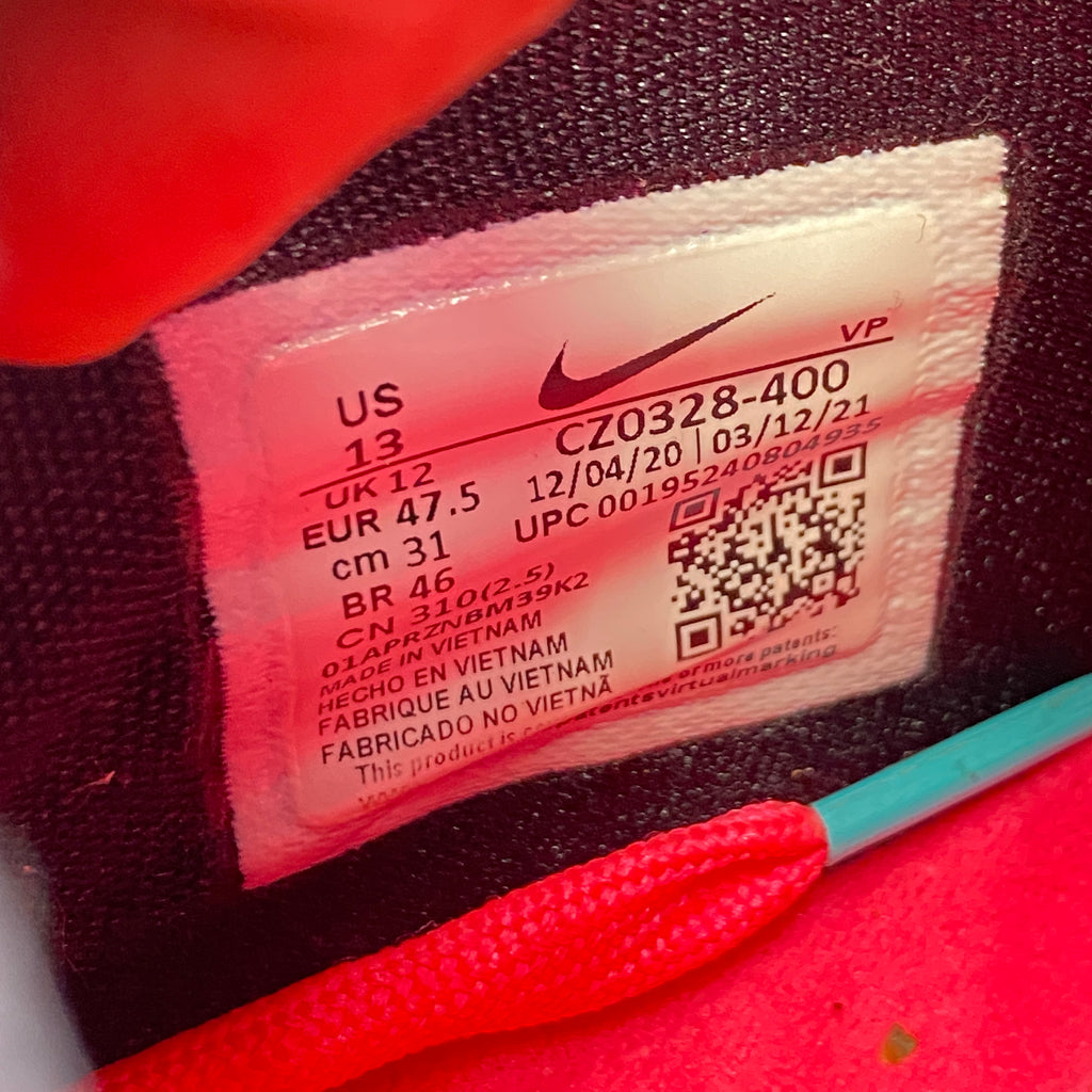 Nike Lebron 8 "South Beach" 2021 Used Size 13