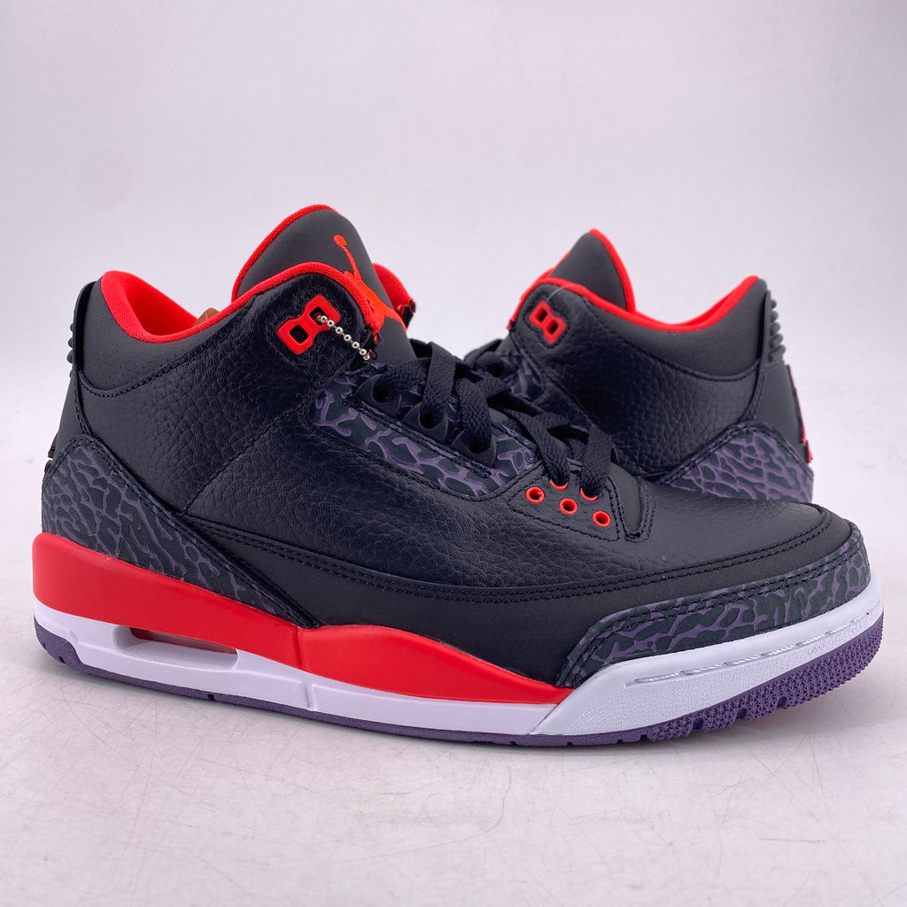 Air Jordan 3 Retro "Crimson" 2013 New Size 8