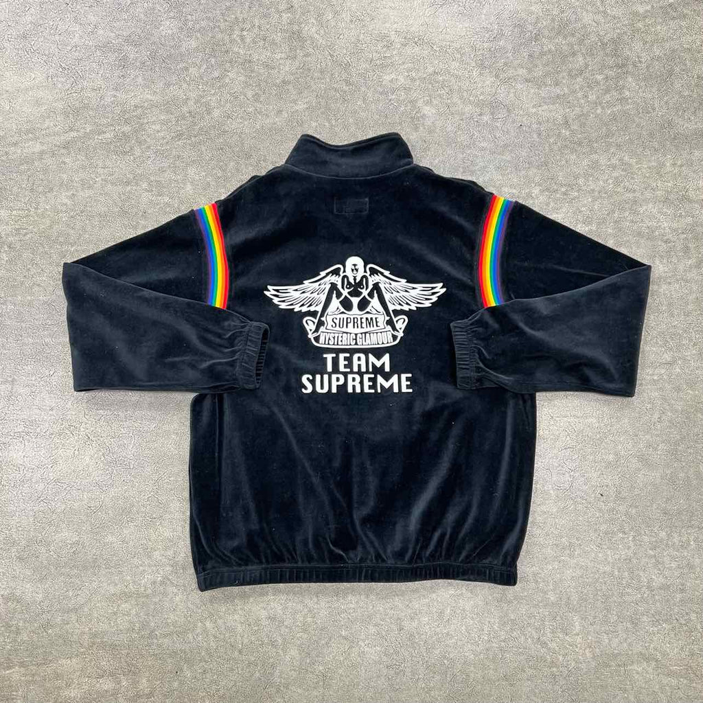 Supreme Jacket "HYSTERIC GLAMOUR" Black Used Size L