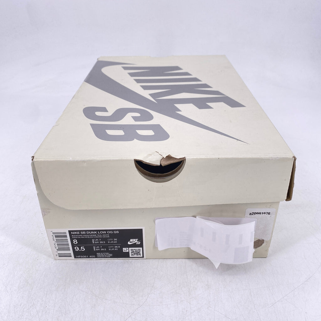 Nike SB Dunk Low "Futura Lab Bleached Aqua" 2024 Used Size 8