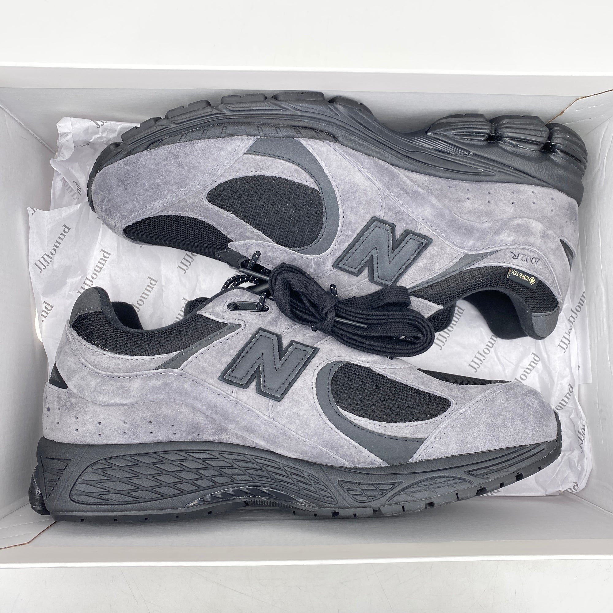 New Balance 2002R &quot;Jjjjound Charcoal&quot; 2024 New Size 8.5