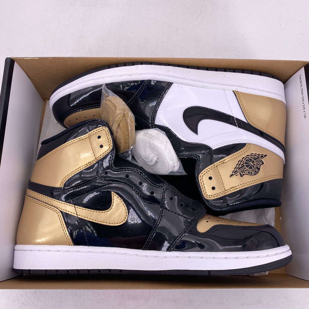 Air Jordan 1 Retro High OG "Gold Toe" 2018 New Size 10.5