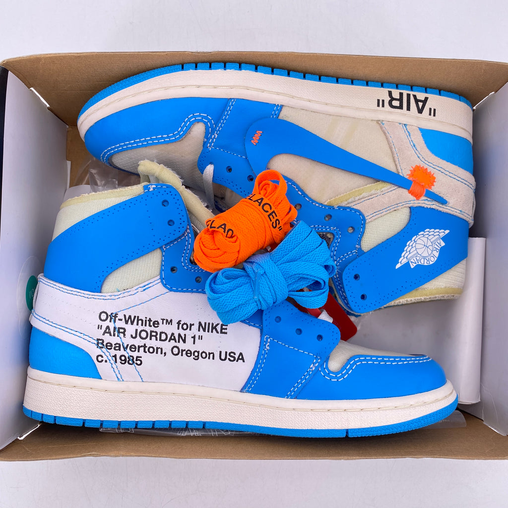 Air Jordan 1 Retro High OG "Off-White Unc" 2018 New Size 7.5