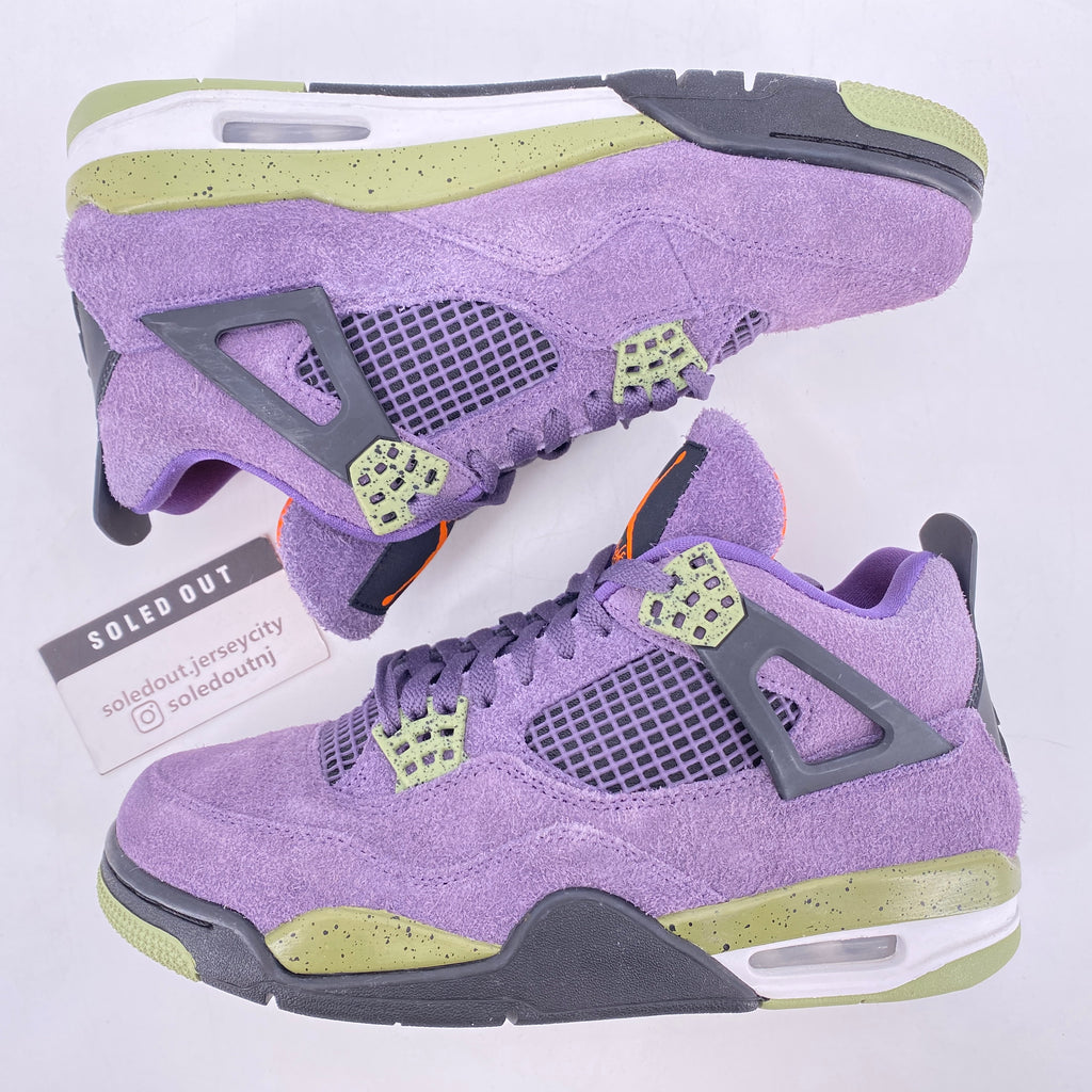 Air Jordan (W) 4 Retro "Canyon Purple" 2022 Used Size 10W