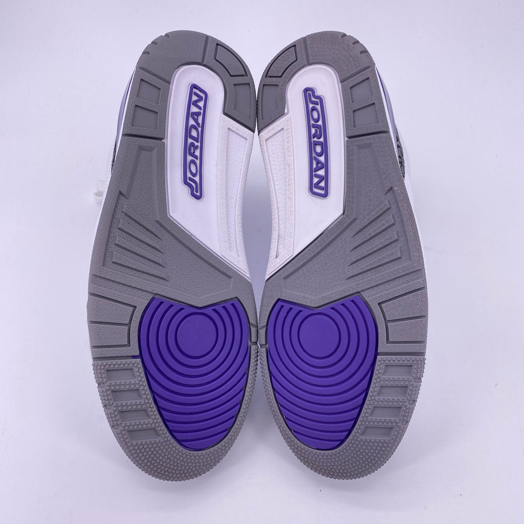 Air Jordan 3 Retro "Dark Iris" 2022 Used Size 10