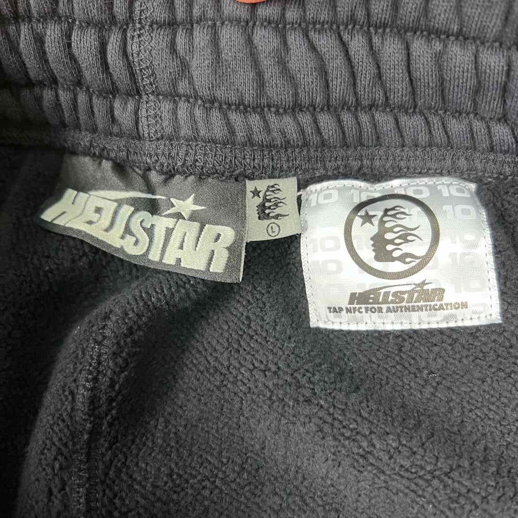 Hellstar Sweatpants "AIRBRUSHED SKULL" Black New Size L