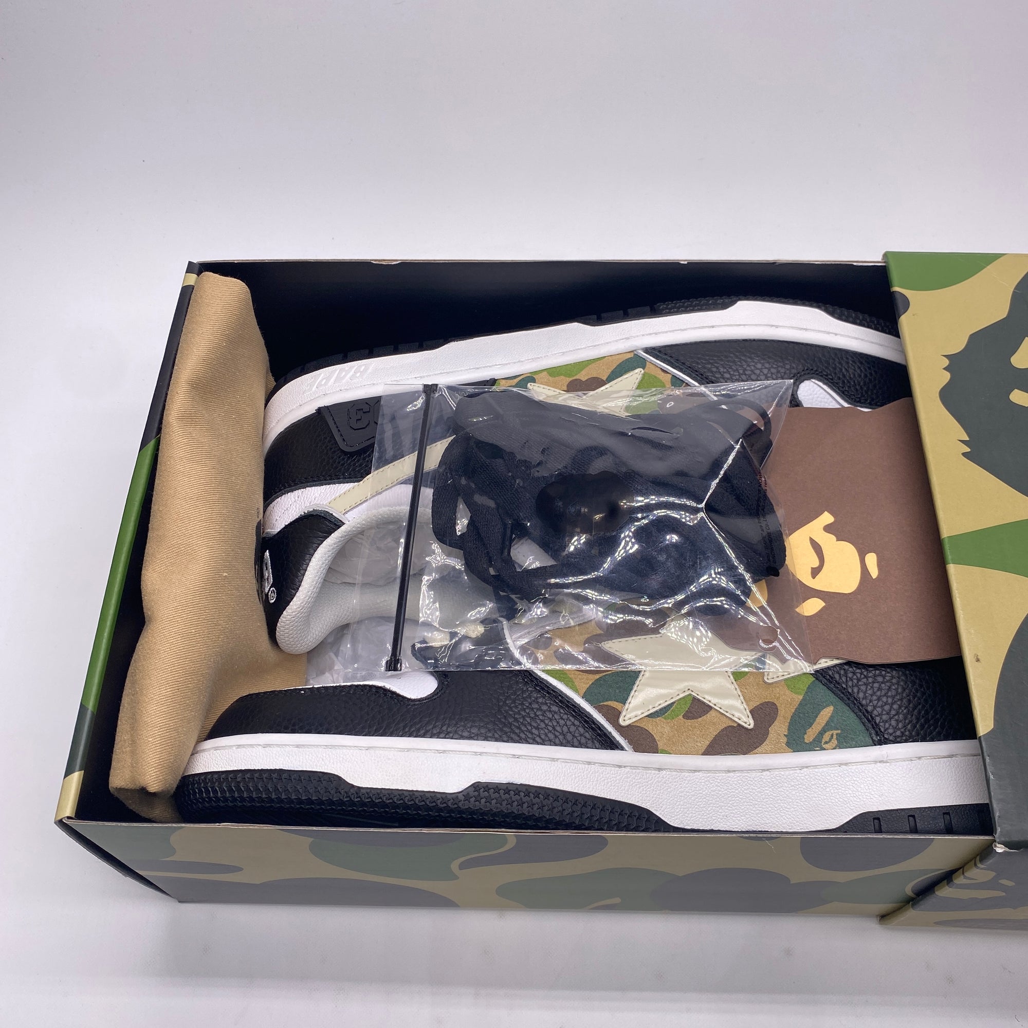 Bape Sk8 Sta &quot;Black Camo&quot; 2022 New Size 13