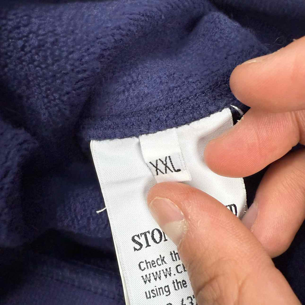 Stone Island Crewneck Sweater "PATCH" Navy Used Size 2XL