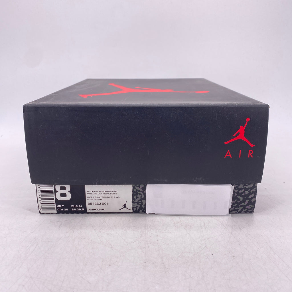 Air Jordan 3 Retro "Black Cement" 2018 Used Size 8