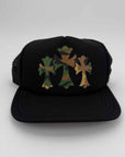 Chrome Hearts Trucker Hat "TRIPLE CROSS" New Camo Size OS