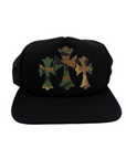 Chrome Hearts Trucker Hat "TRIPLE CROSS" New Camo Size OS