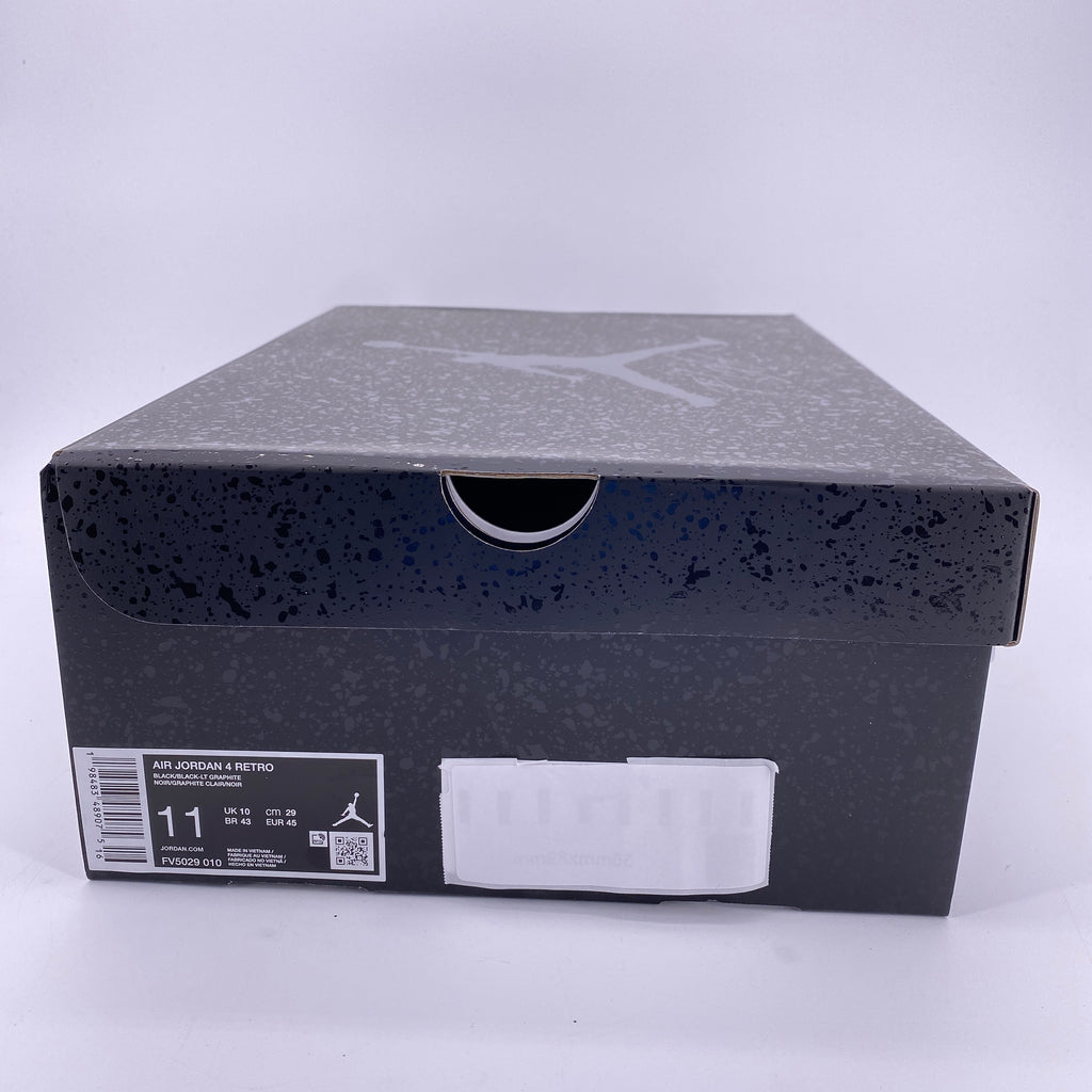 Air Jordan 4 Retro "Black Cat" 2025 New Size 11