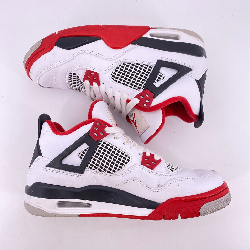 Air Jordan (GS) 4 Retro "Fire Red" 2020 Used Size 7Y