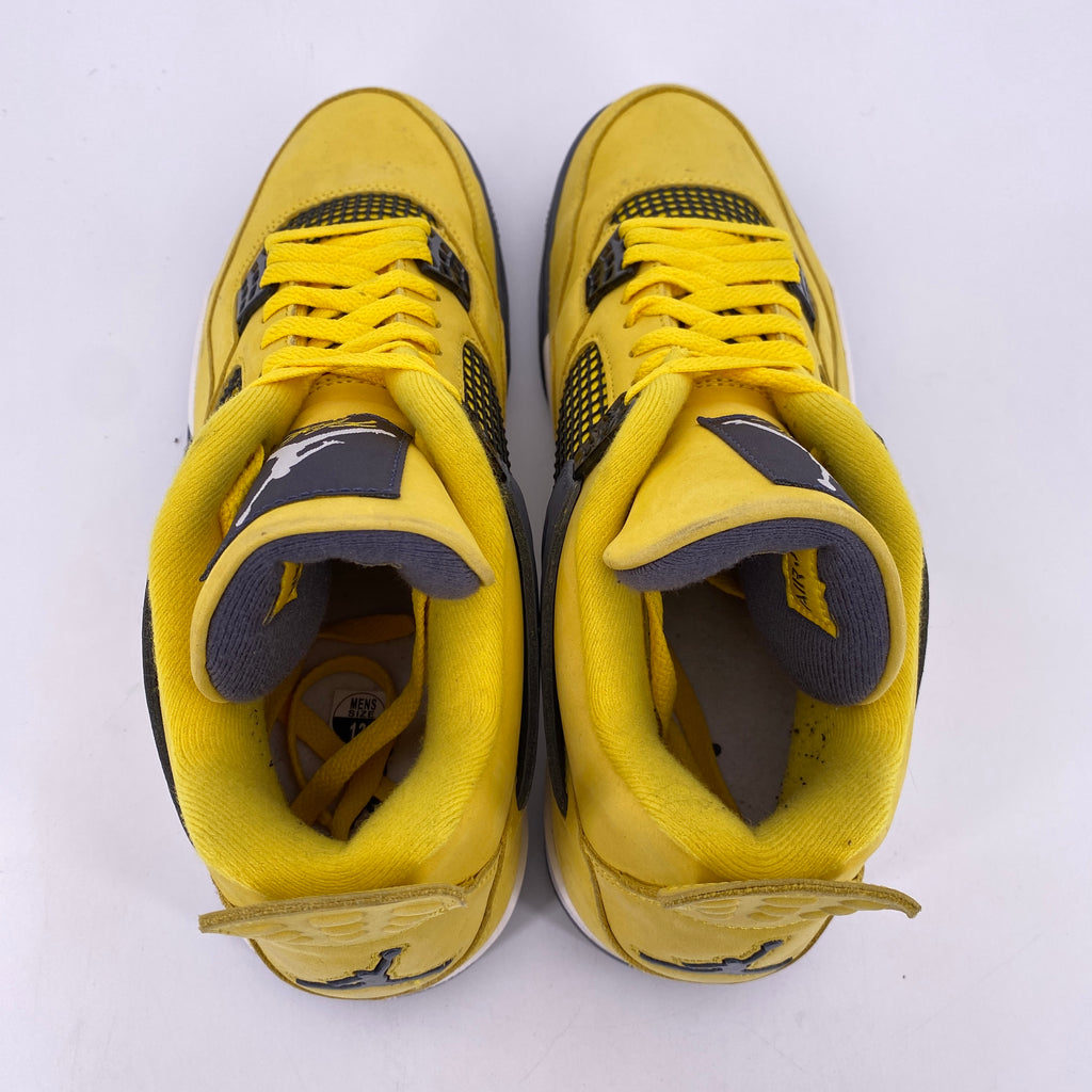 Air Jordan 4 Retro "Lightning" 2021 Used Size 12