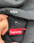 Supreme Hoodie "BOX LOGO" Black Used Size L