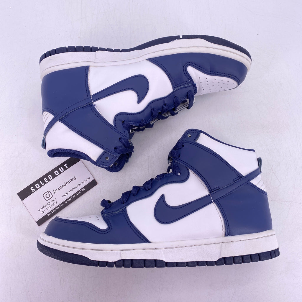 Nike (GS) Dunk High "Championship Navy" 2021 Used Size 6Y
