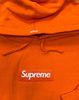 Supreme Hoodie "BOX LOGO" Orange New Size L