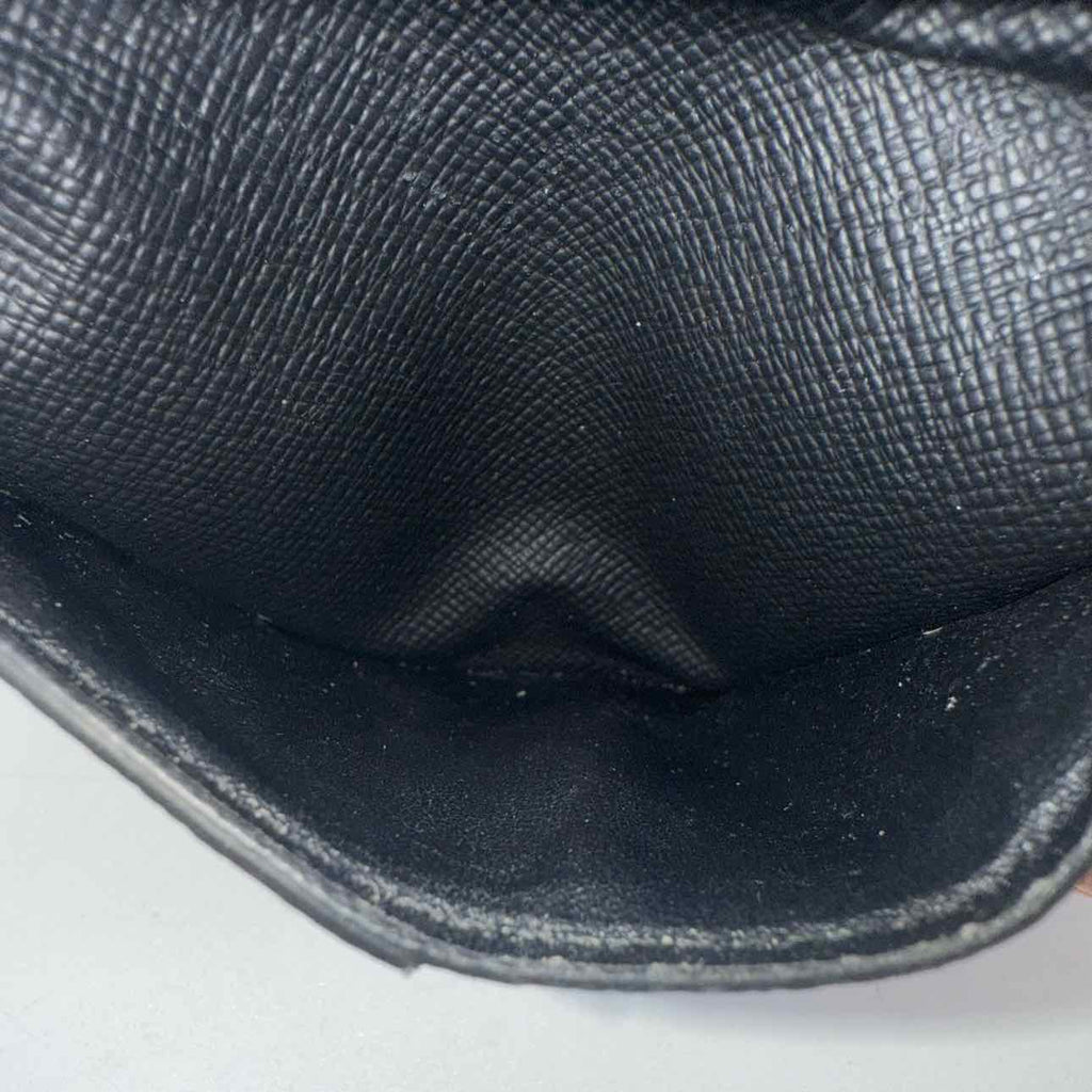 Louis Vuitton Wallet "MONOGRAM ECLIPSE" Used Black Size OS