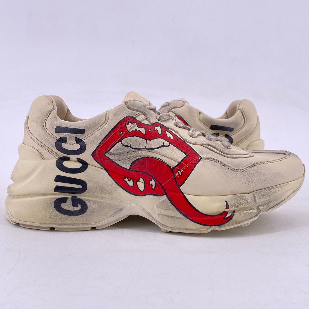 Gucci (W) Rython "Mouth Print"  Used Size 35