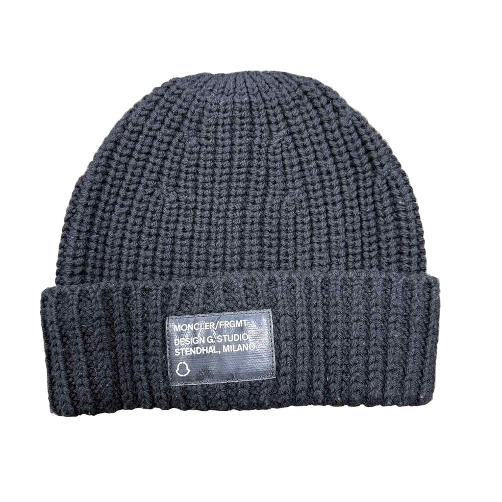 Moncler Beanie "FRAGMENT" Used Black Size OS