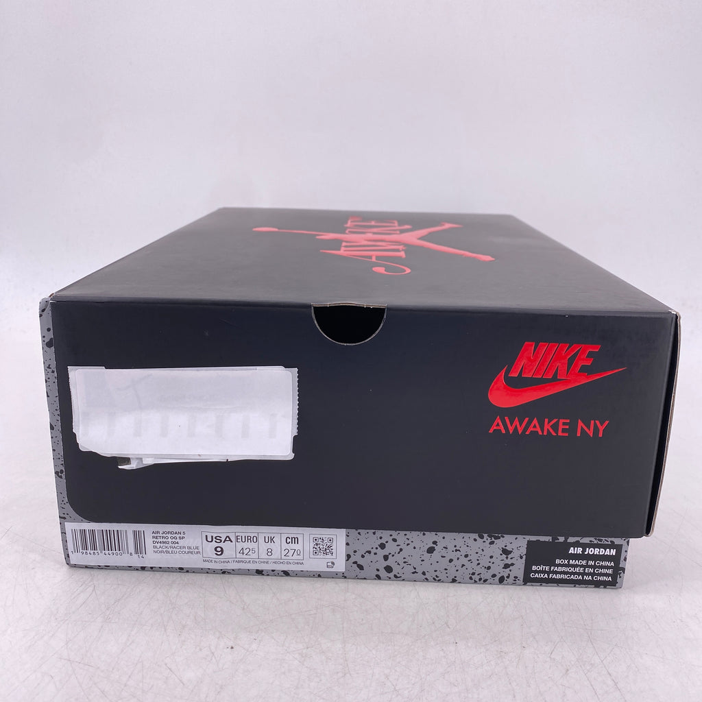 Air Jordan 5 Retro "Awake Ny Black" 2025 New Size 9