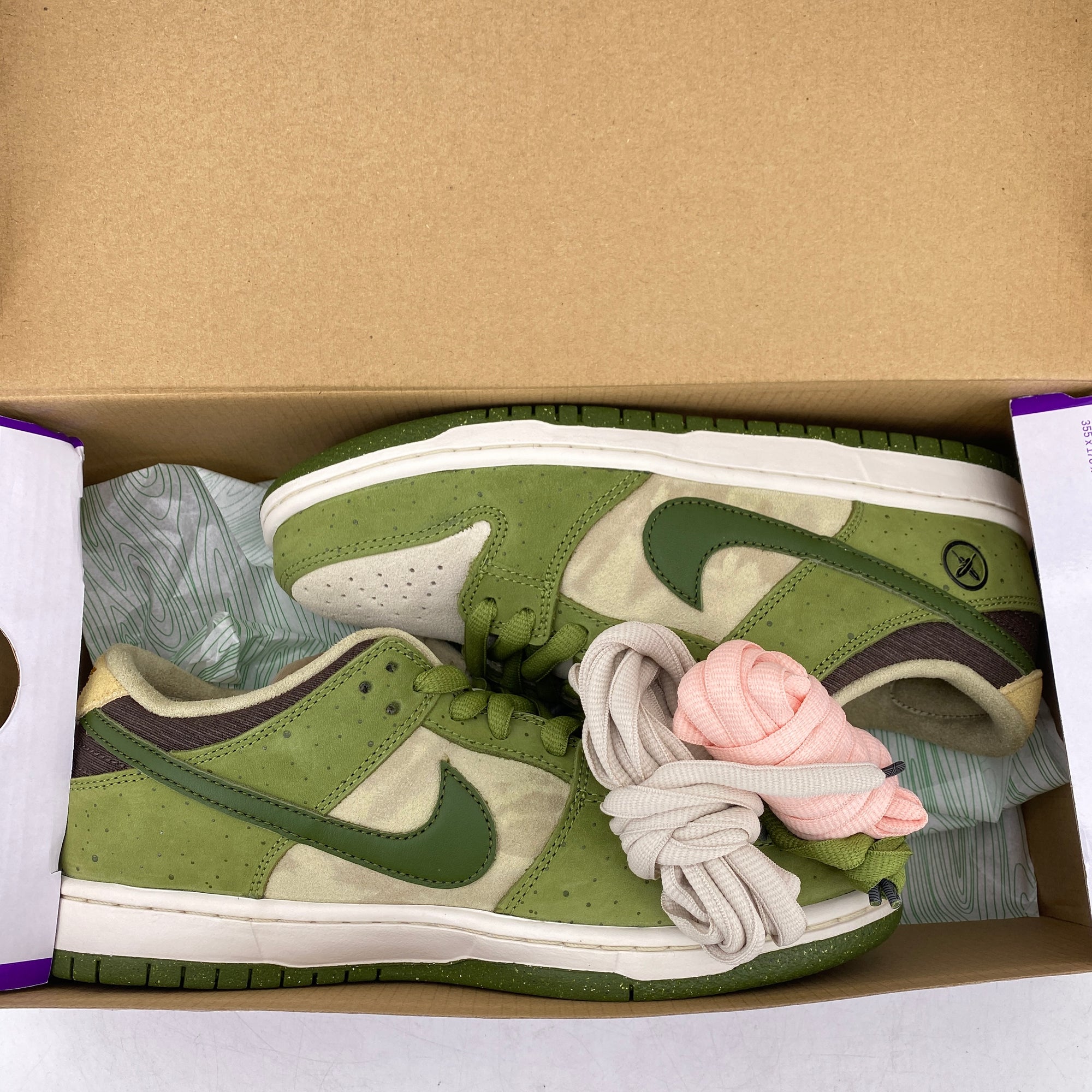 Nike SB Dunk Low &quot;Yuto Horigome Matcha&quot; 2025 New Size 7.5