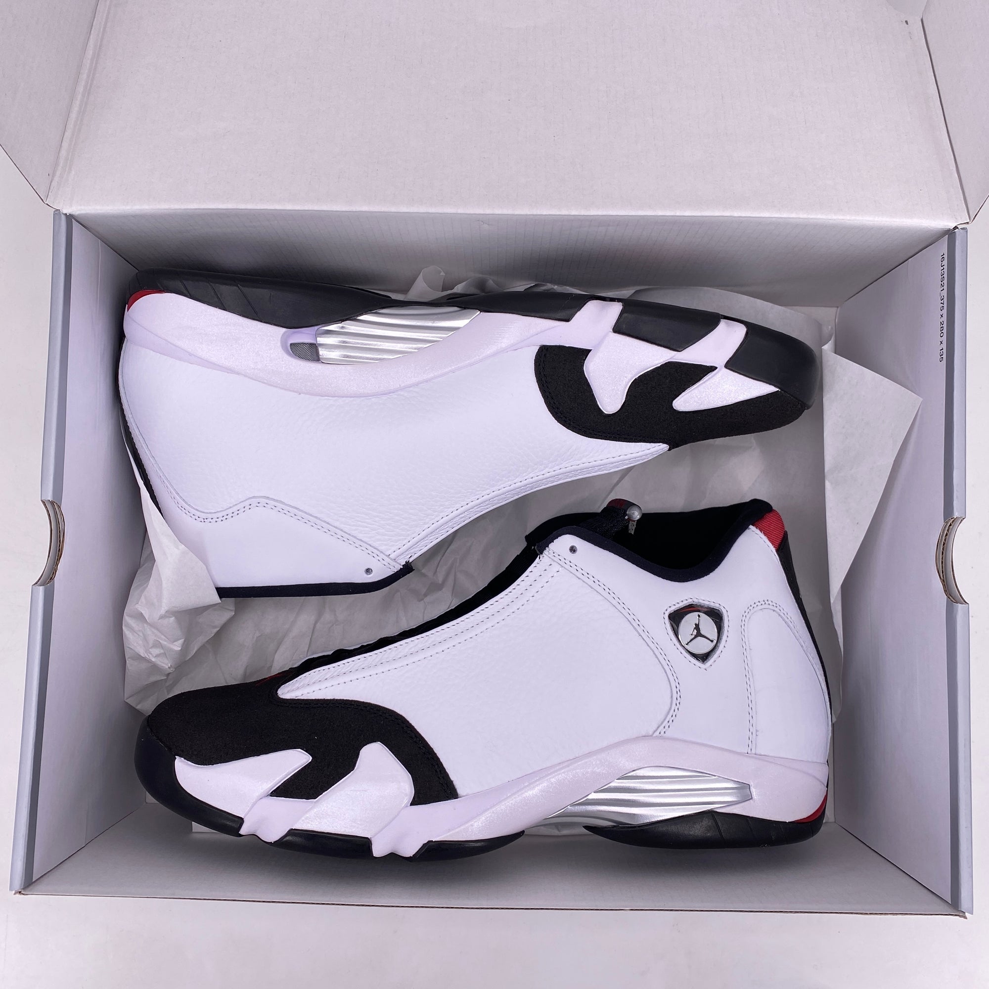 Air Jordan 14 Retro &quot;Black Toe&quot; 2024 New Size 14