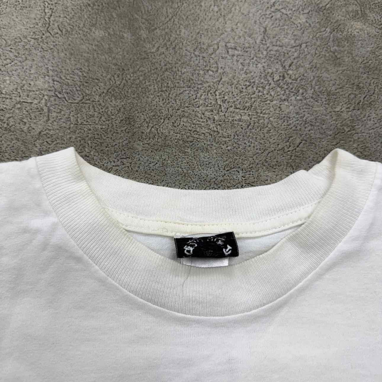 Chrome Hearts T-Shirt &quot;BABY MILO X CHROME HEARTS&quot; White Used Size M