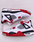 Air Jordan (GS) 4 Retro "Fire Red" 2020 New Size 4.5Y