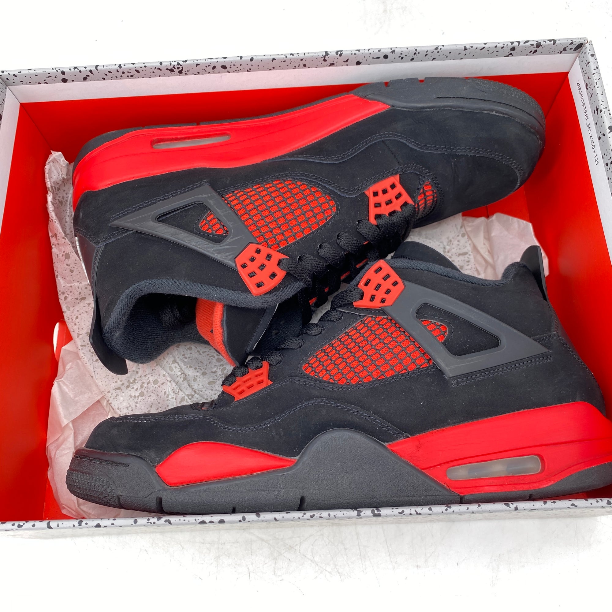 Air Jordan 4 Retro &quot;Red Thunder&quot; 2022 Used Size 11
