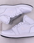 Air Jordan (GS) 1 Retro High OG "Perforated White" 2017 New Size 5Y