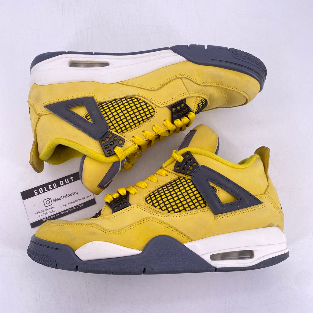 Air Jordan 4 Retro "Lightning" 2021 Used Size 10.5