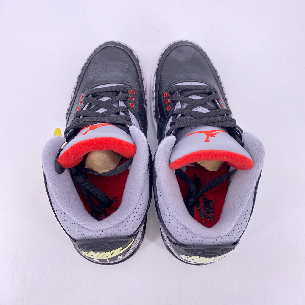 Air Jordan 3 Retro "Black Cement" 2018 New Size 7.5