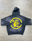 Hellstar Hoodie "NO GUTS NO GLORY" Black New Size L