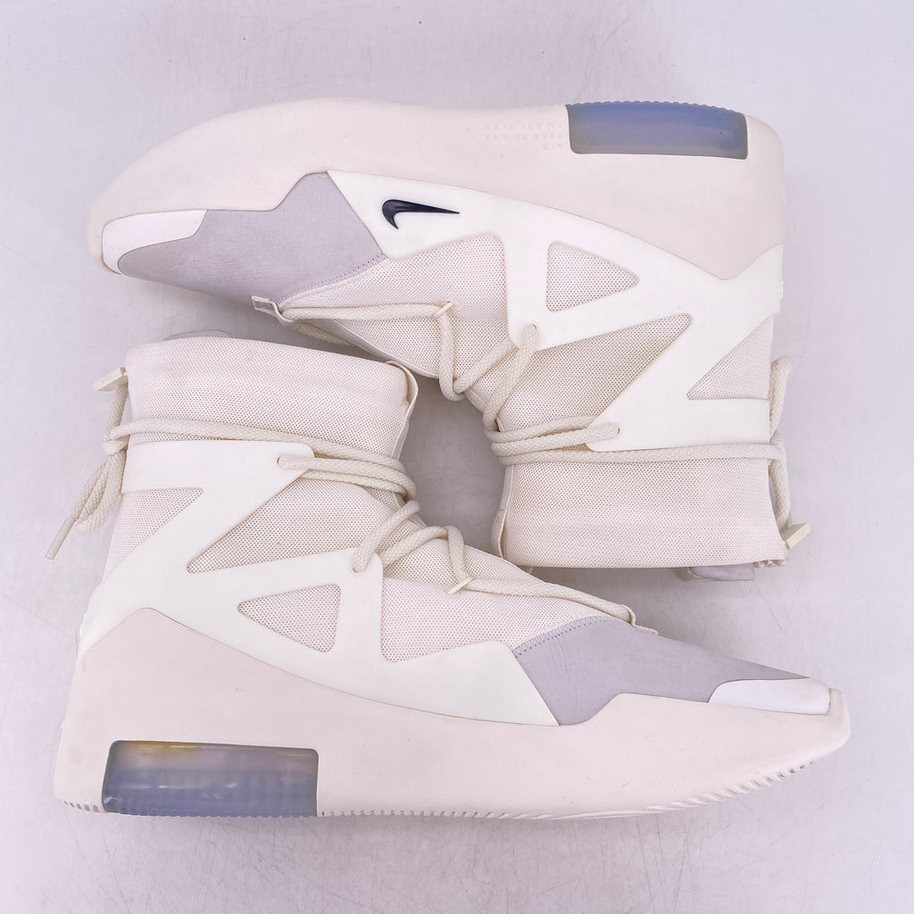 Nike Air Fear of God 1 "Sail Black" 2019 Used Size 11.5
