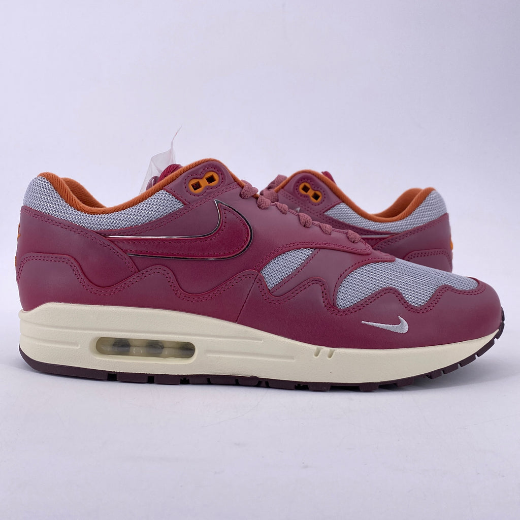 Nike Air Max 1 / Patta "Waves Maroon" 2021 New Size 11.5