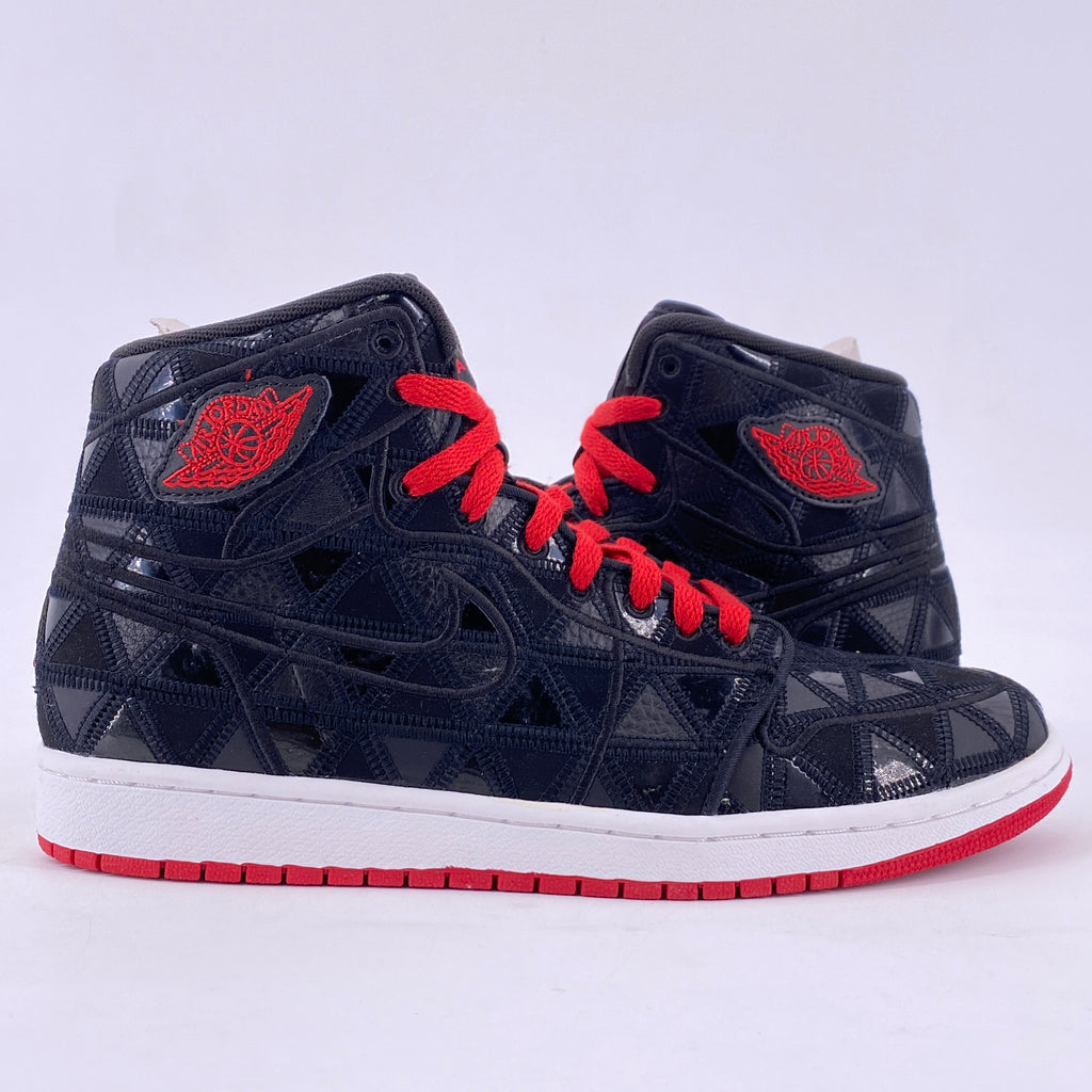 Air Jordan 1 J2K High "Black Varsity Red" 2014 New Size 10