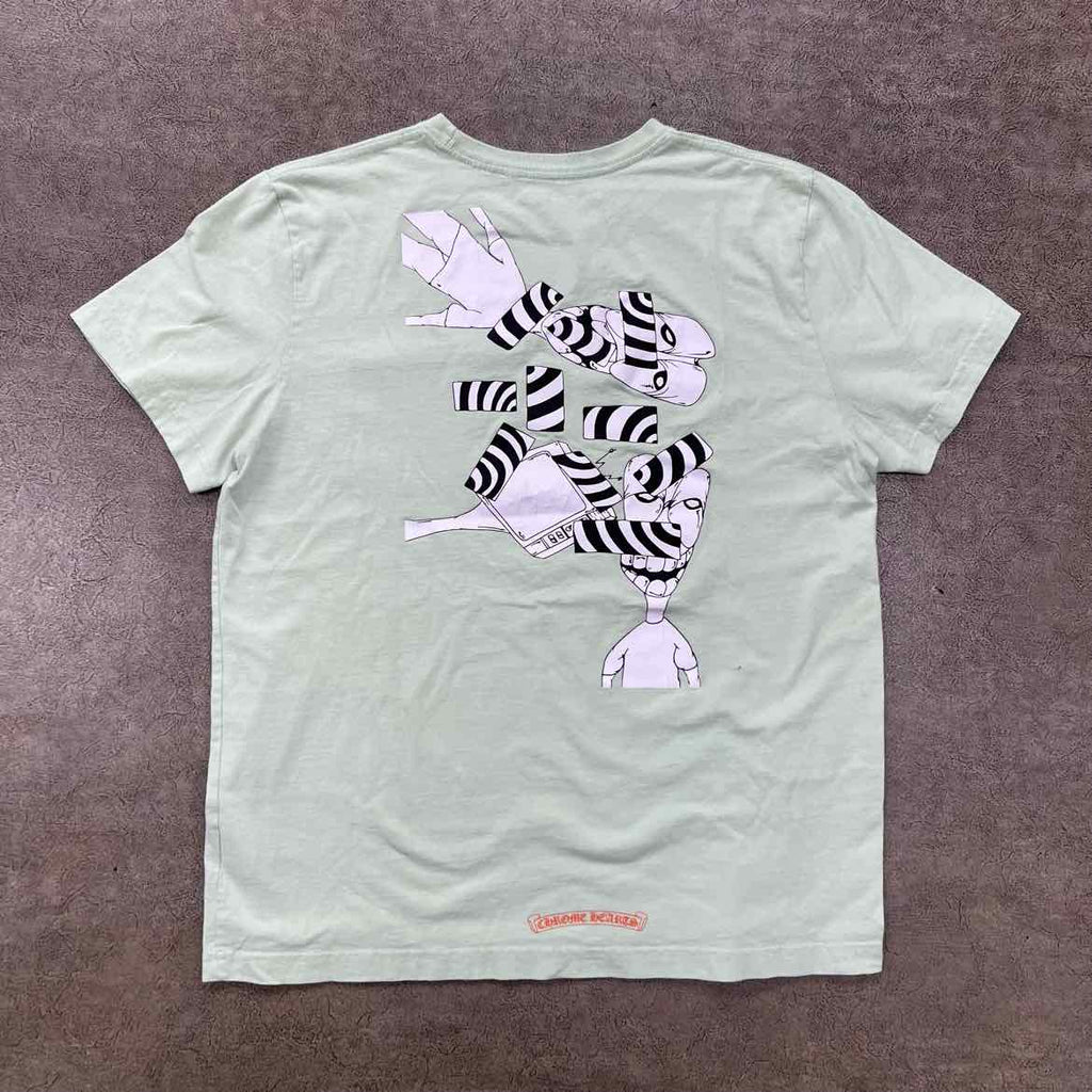 Chrome Hearts T-Shirt "MATTY BOY LUST" Sage Used Size L
