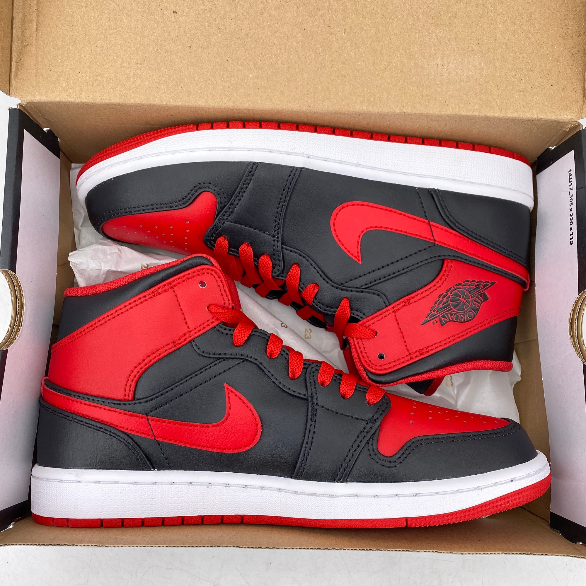 Air Jordan 1 Mid &quot;Alternate Bred&quot; 2022 New Size 9