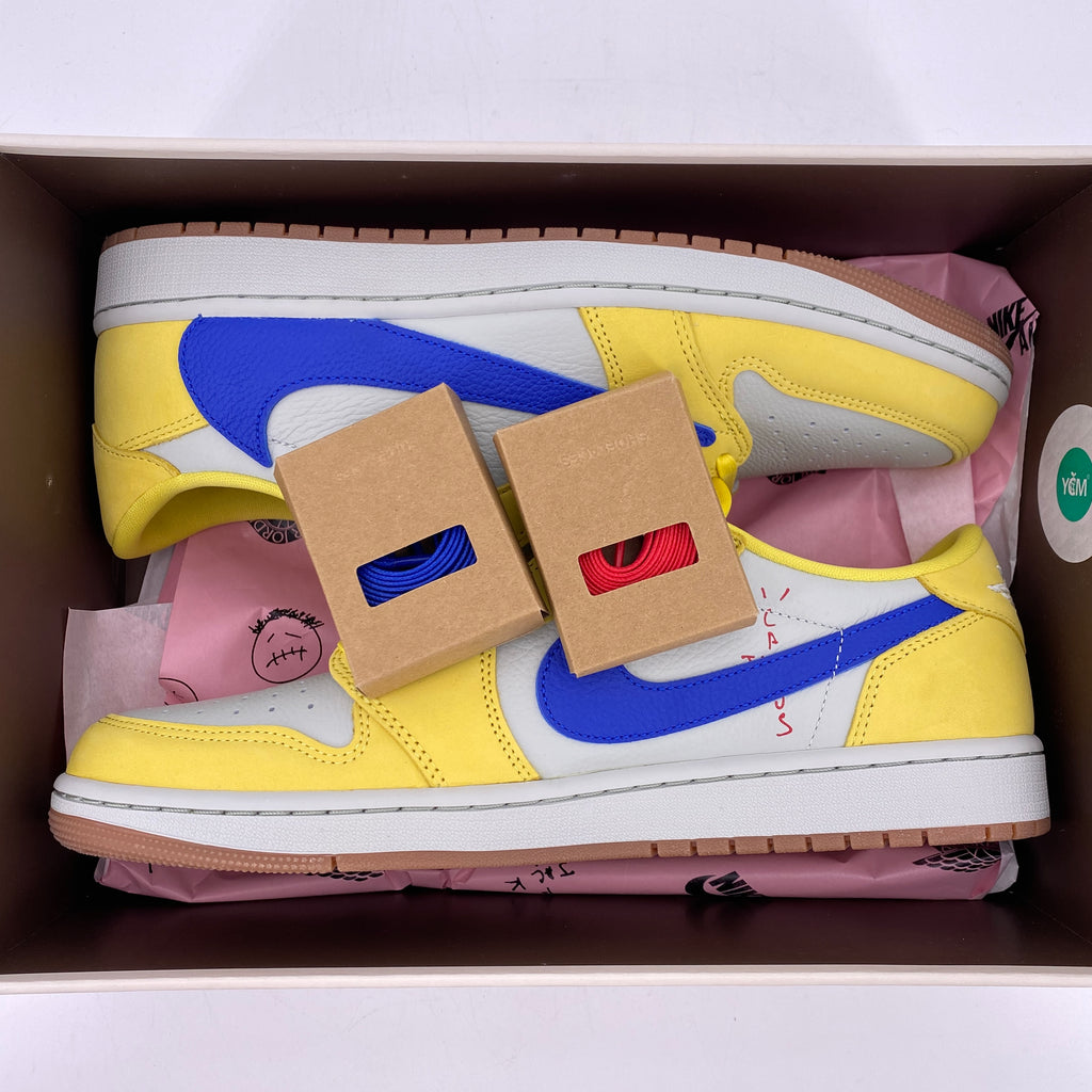 Air Jordan (W) 1 Low "Canary" 2024 New Size 13.5W