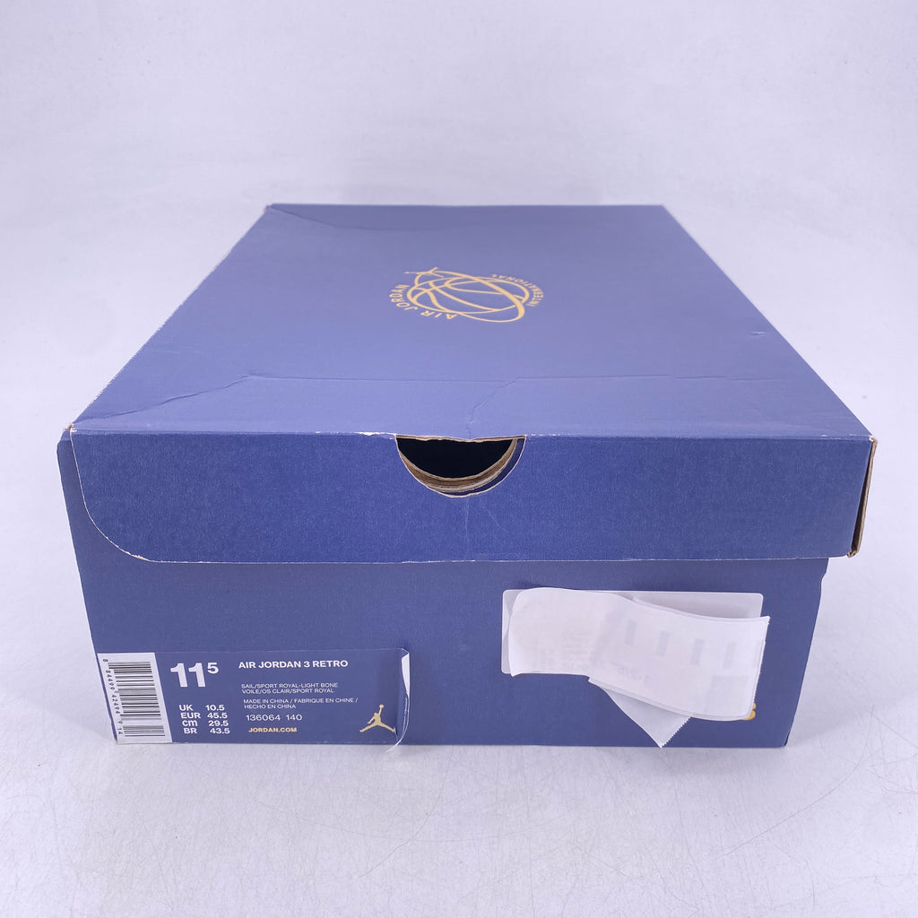 Air Jordan 3 Retro "International Flight" 2018 Used Size 11.5