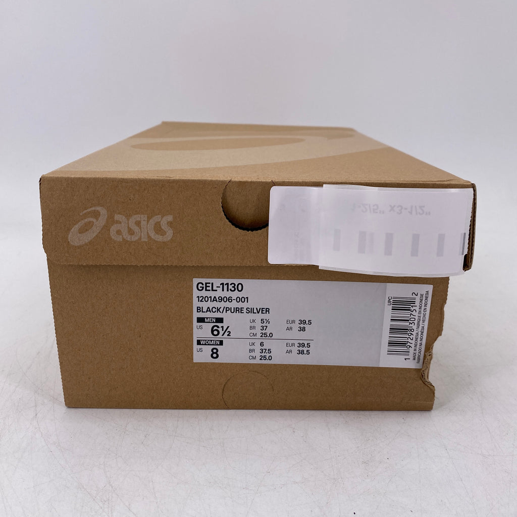 Asics Gel-1130 "Black Pure Silver" 2023 New Size 6.5