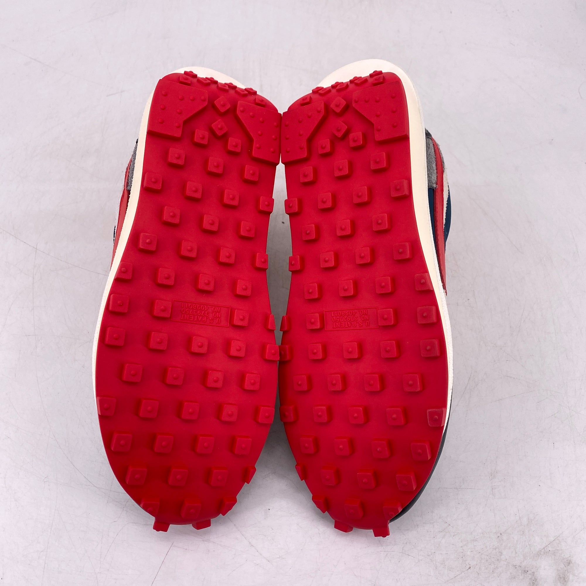 Nike LD WAFFLE / Sacai &quot;University Red&quot; 2021 New Size 4.5