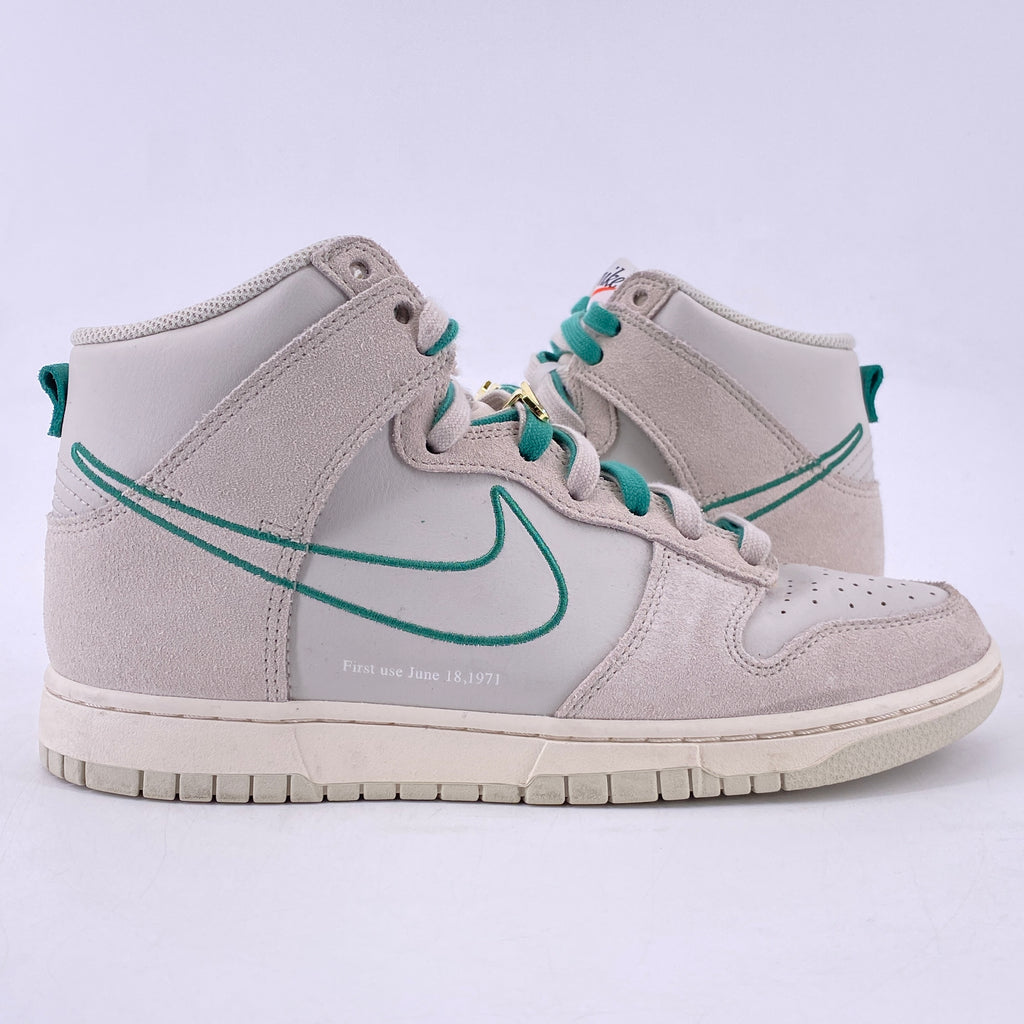 Nike Dunk High "First Use Sail" 2021 Used Size 9