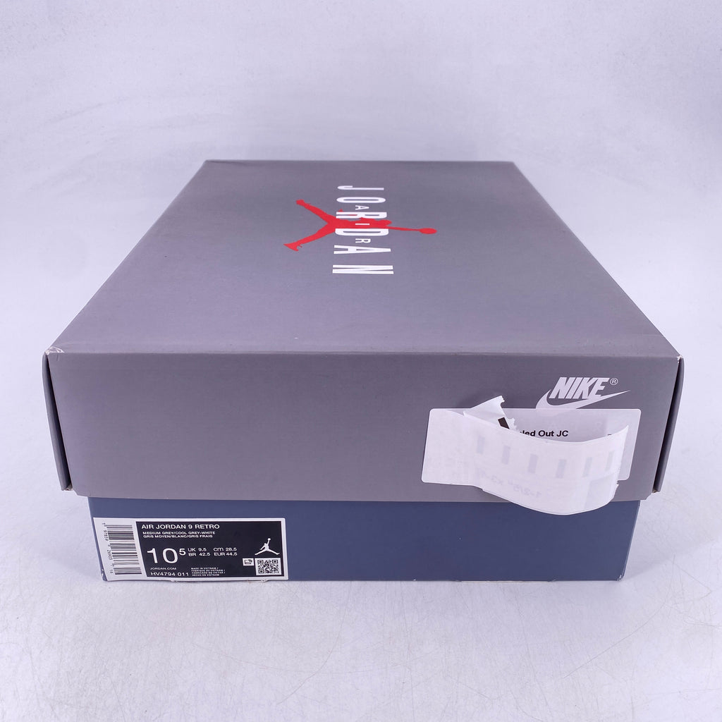 Air Jordan 9 Retro "Cool Grey" 2025 New Size 10.5